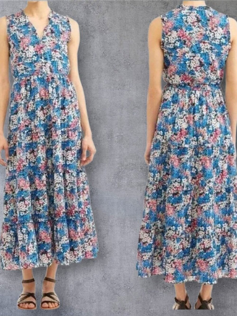 Textile Elizabeth and James Maxi Summer Dress
